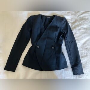 Double Breasted Brooks Brothers Black Blazer